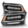 AlphaRex 09-18 Ram Truck (MK II 5th Gen 2500 Style) NOVA-Series LED Projector Headlights Black OffRoadUSA.com