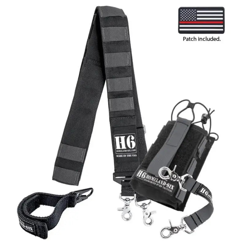 H6 FRONTLINE RADIO STRAP KIT - IRON SERIES