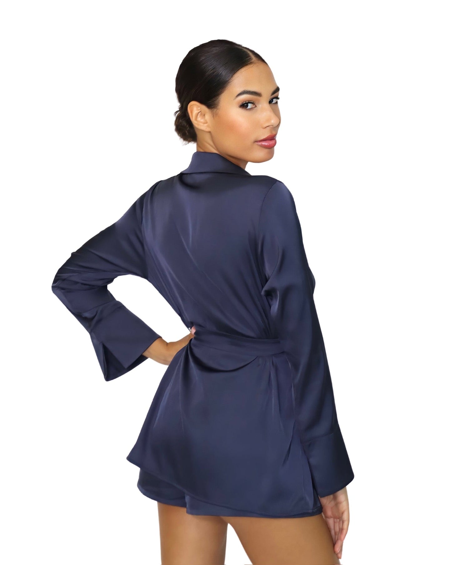 Baliawear Baliawear Wrap Short - Viscose Satin