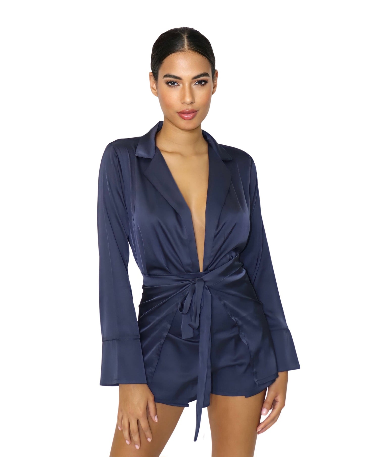 Baliawear Baliawear Wrap Short - Viscose Satin