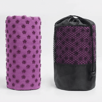 JupiterGear Premium Absorption Hot Yoga Mat Towel with Slip-Resistant Grip Dots Jupiter Gear