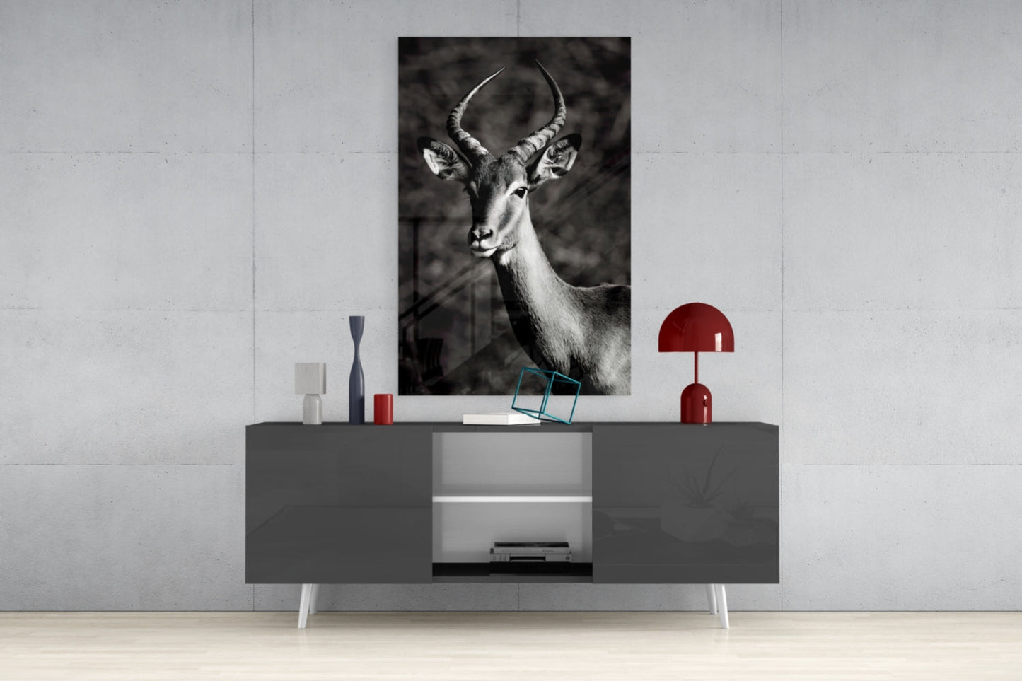 Insigneart USA Insigneart USA Deer Glass Wall Art