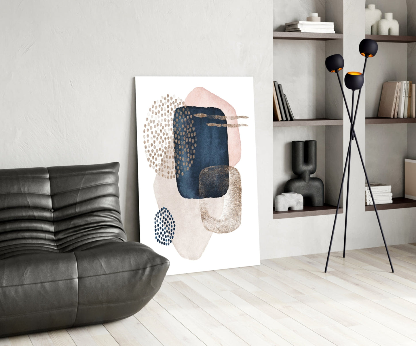 Insigneart USA Insigneart USA Abstract Shapes Glass Wall Art