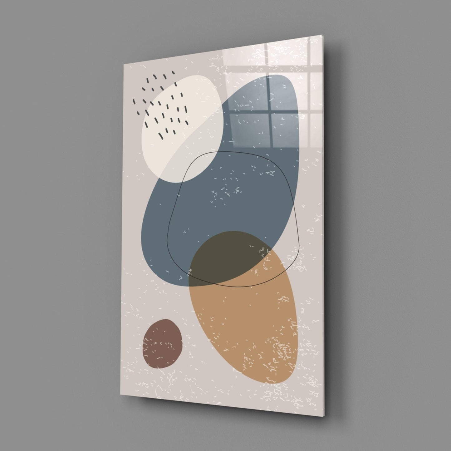 Insigneart USA Insigneart USA Abstract Shapes Glass Wall Art