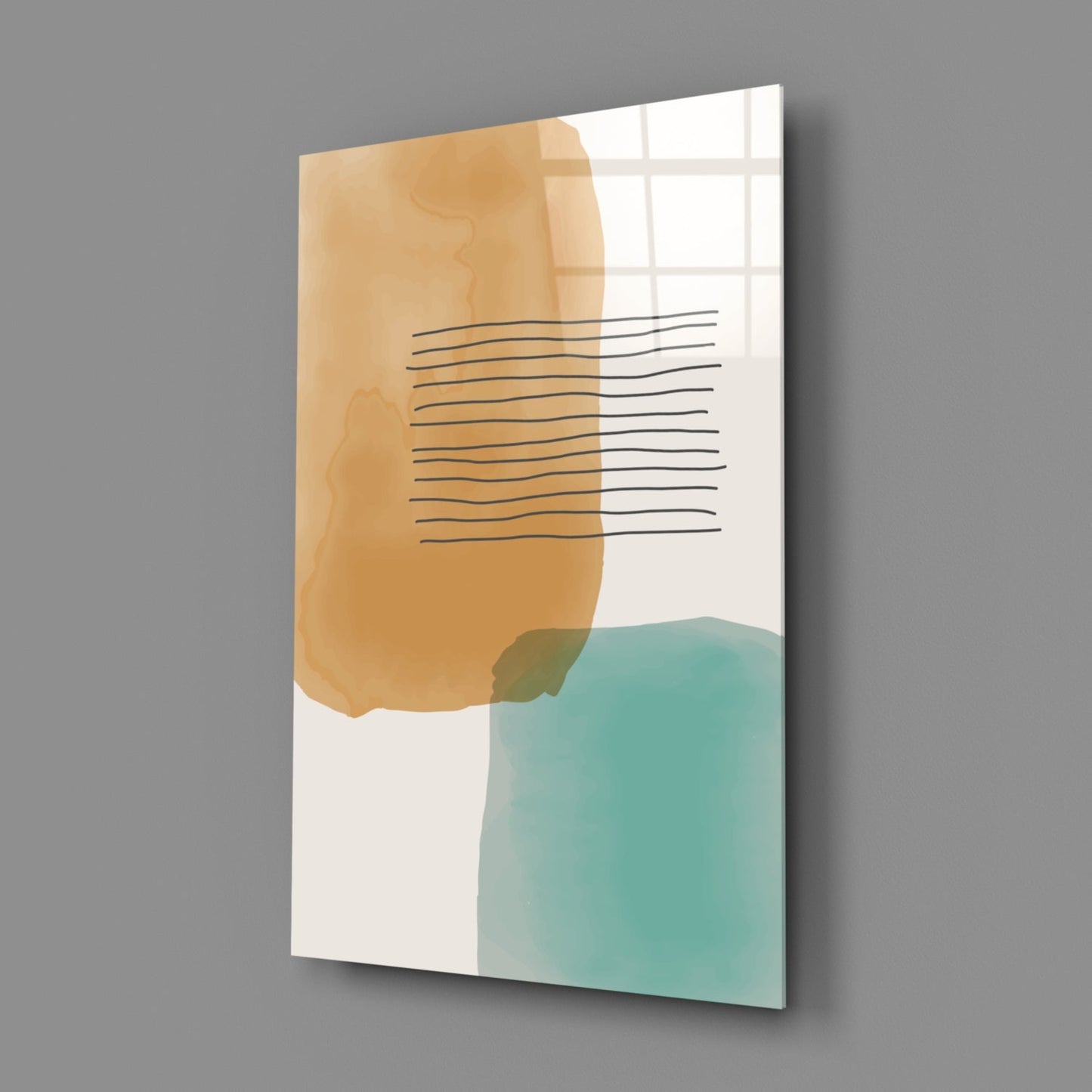 Insigneart USA Insigneart USA Abstract Shapes Glass Wall Art