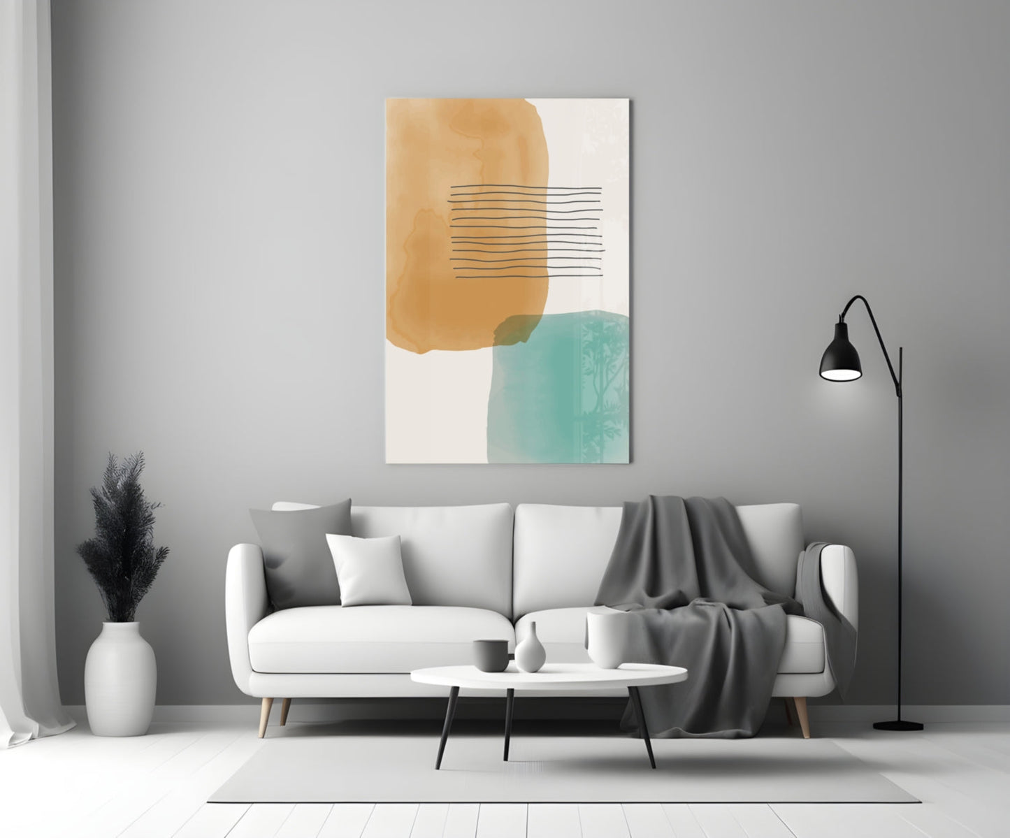 Insigneart USA Insigneart USA Abstract Shapes Glass Wall Art