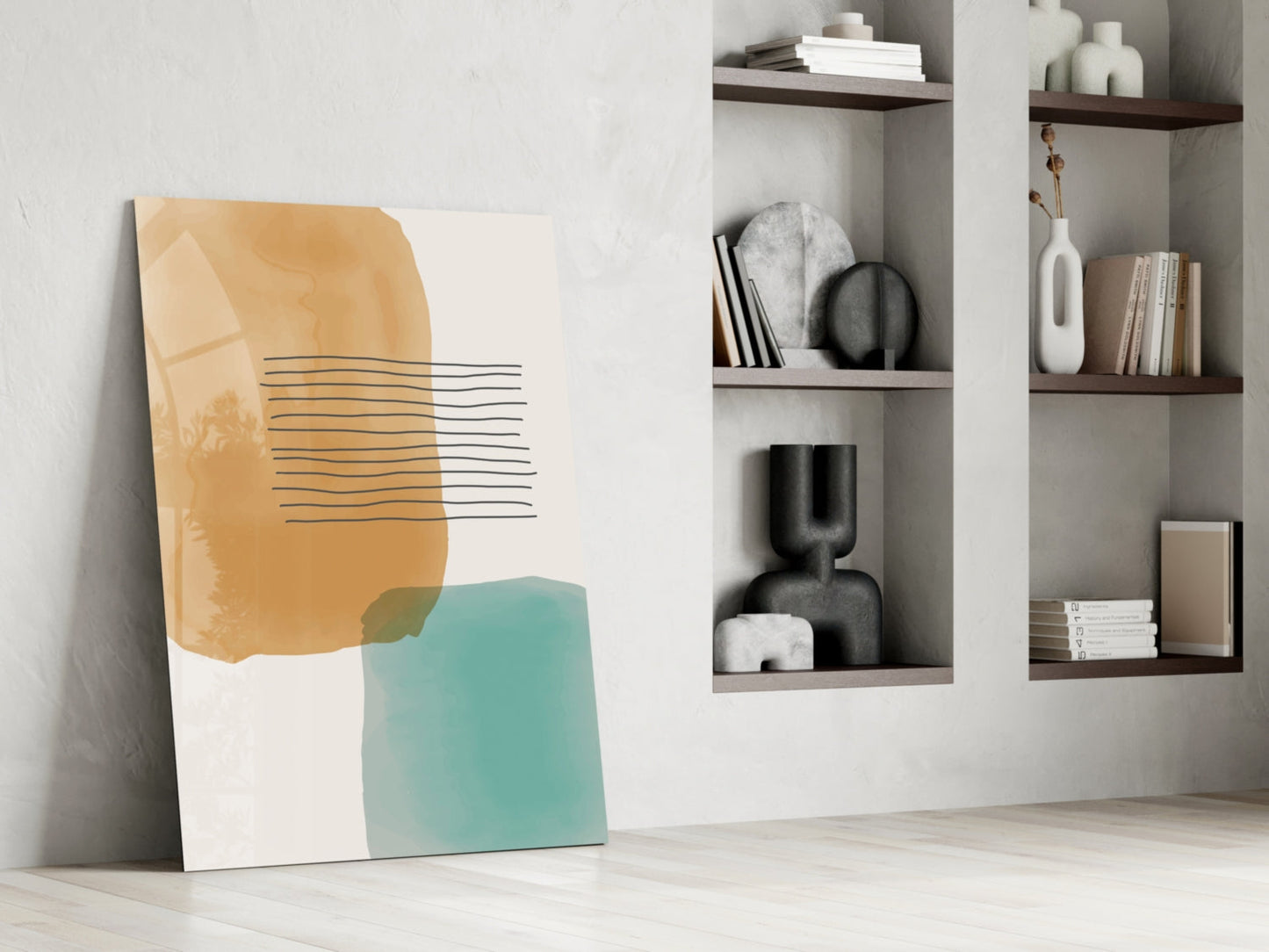 Insigneart USA Insigneart USA Abstract Shapes Glass Wall Art