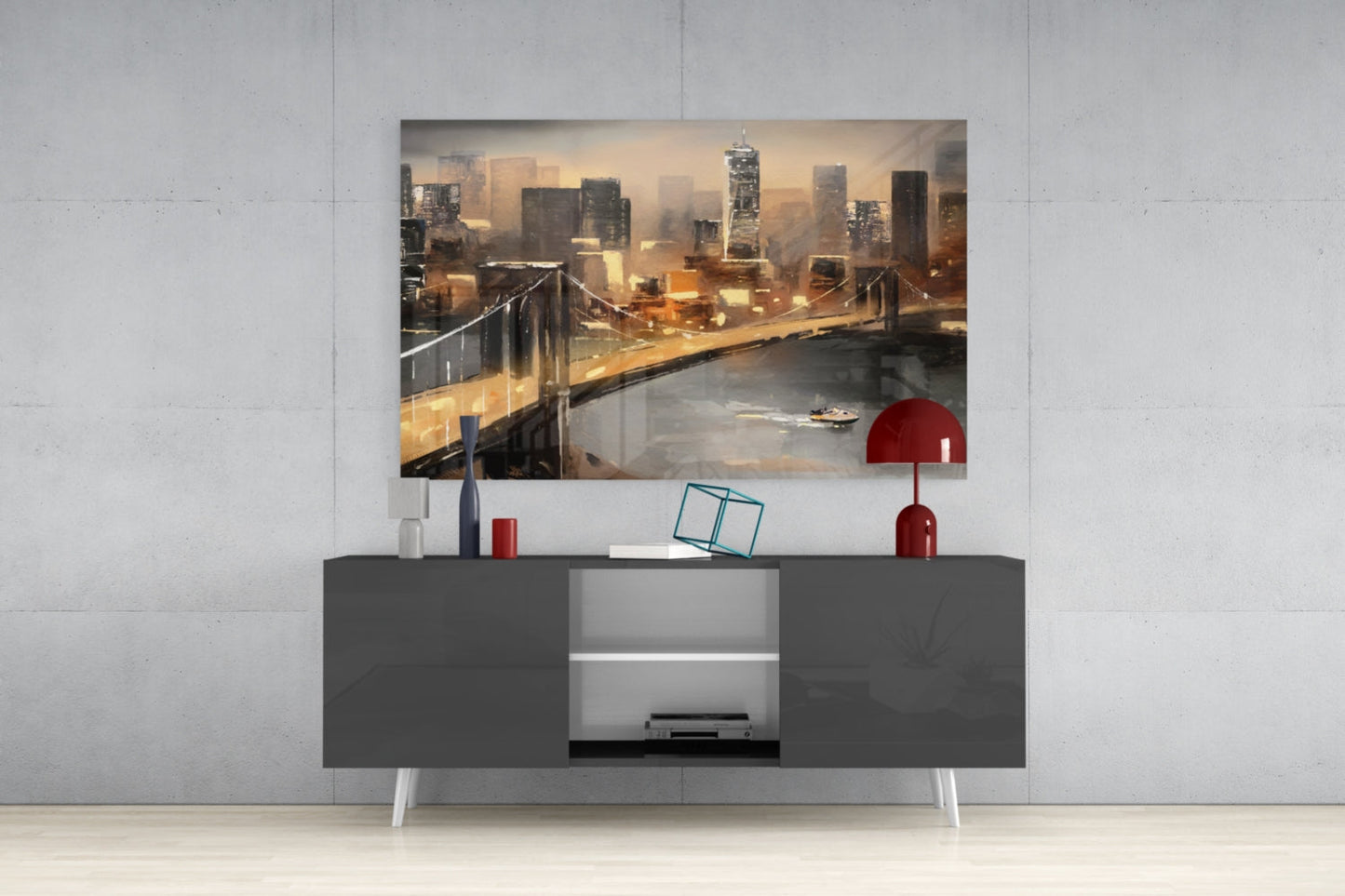 Insigneart USA Insigneart USA City Glass Wall Art