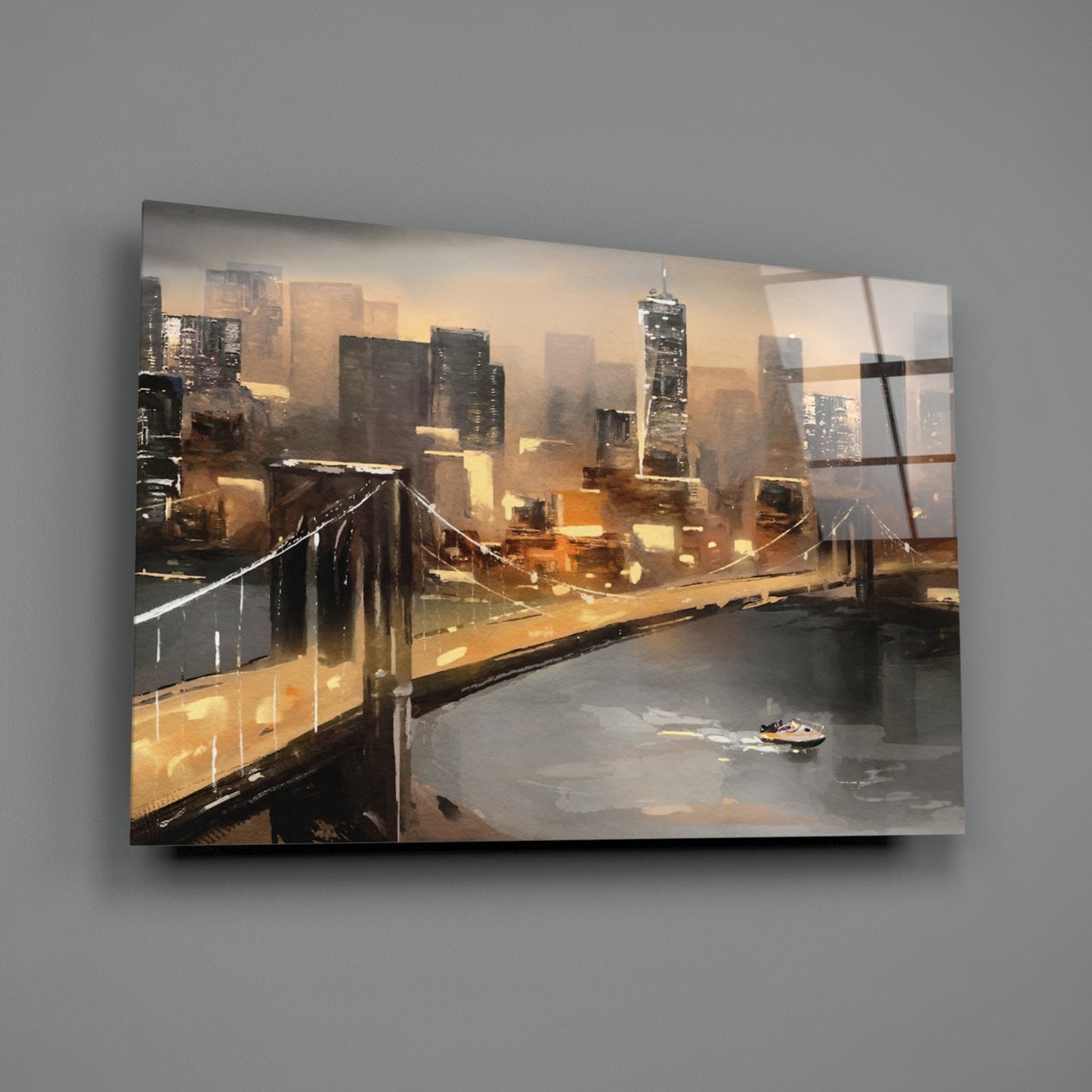 Insigneart USA Insigneart USA City Glass Wall Art