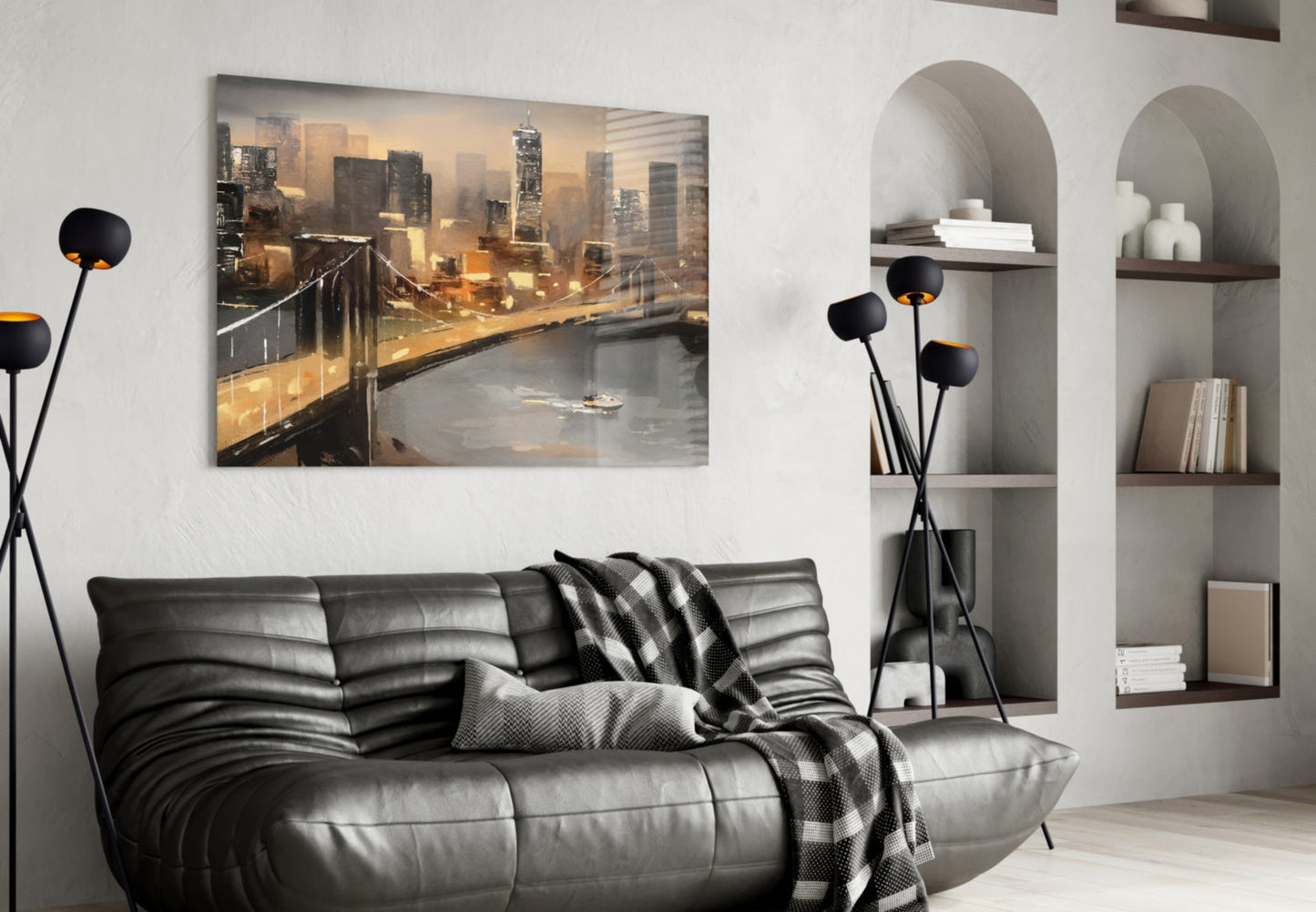 Insigneart USA Insigneart USA City Glass Wall Art