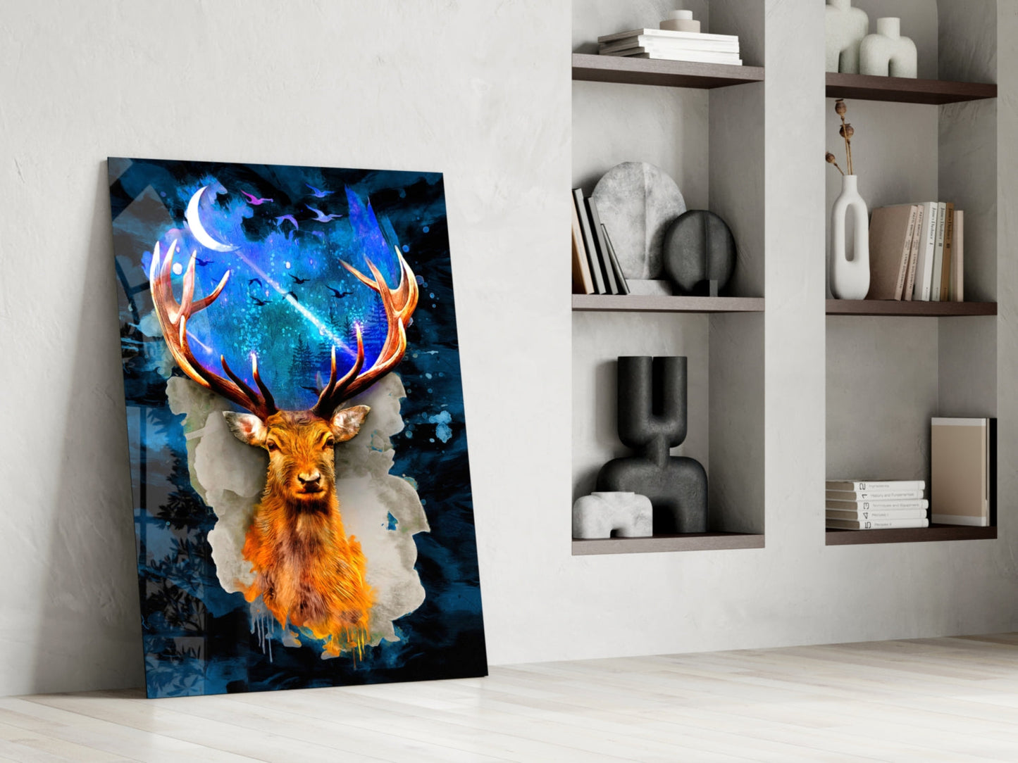 Insigneart USA Insigneart USA Deer Glass Wall Art