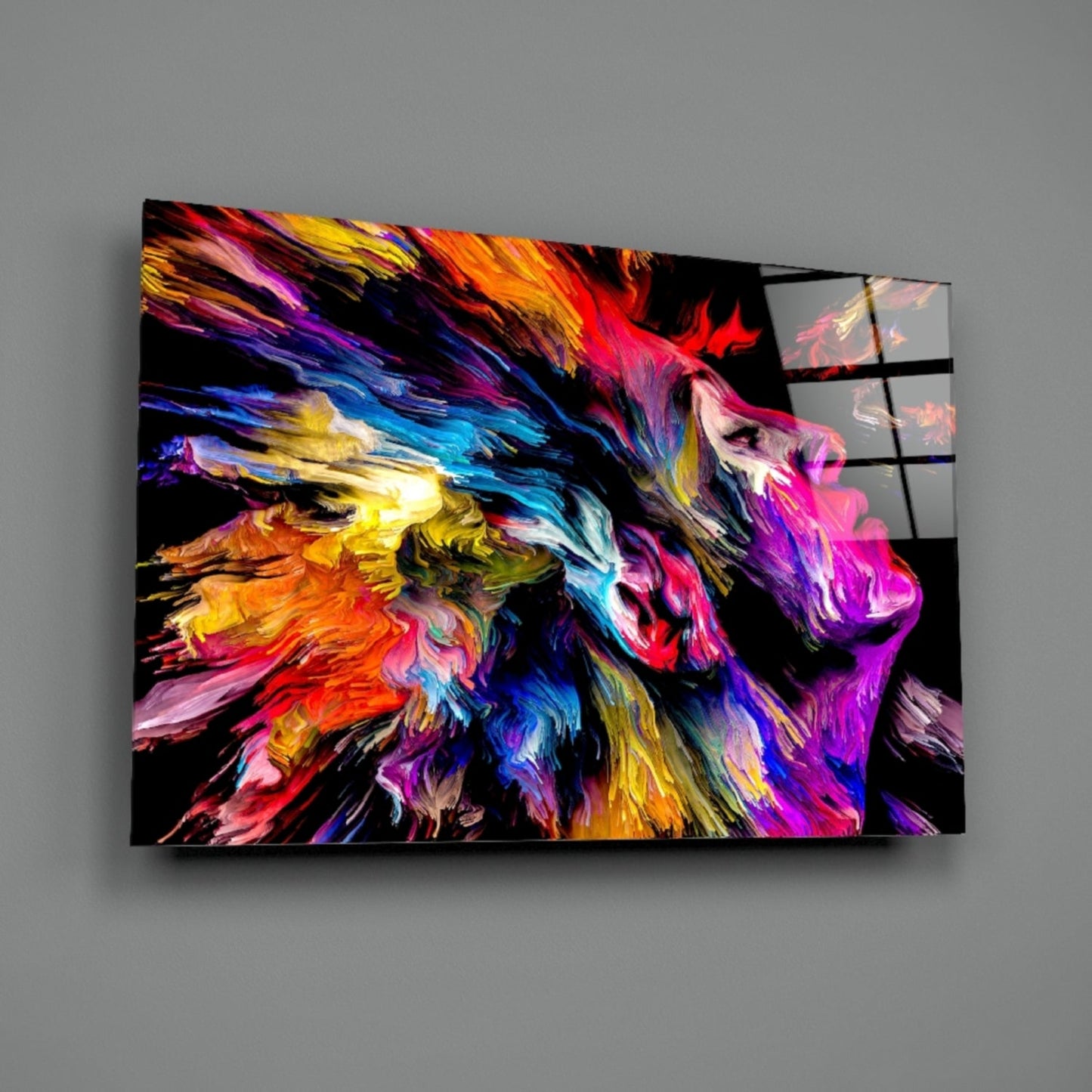 Insigneart USA Insigneart USA Colorful Thoughts Glass Wall Art