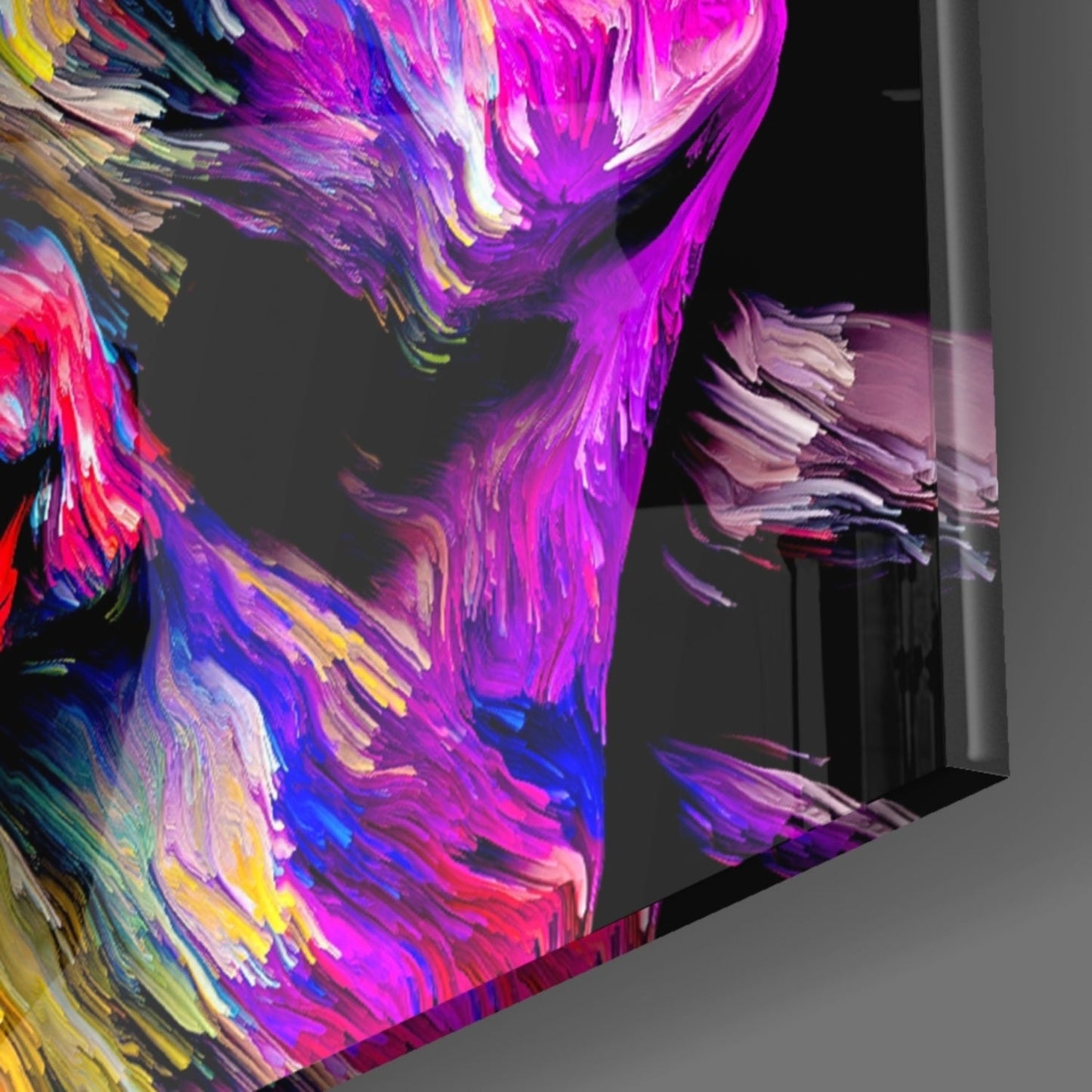 Insigneart USA Insigneart USA Colorful Thoughts Glass Wall Art