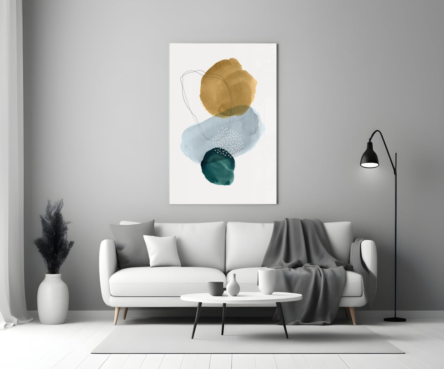 Insigneart USA Insigneart USA Abstract Shapes Glass Wall Art