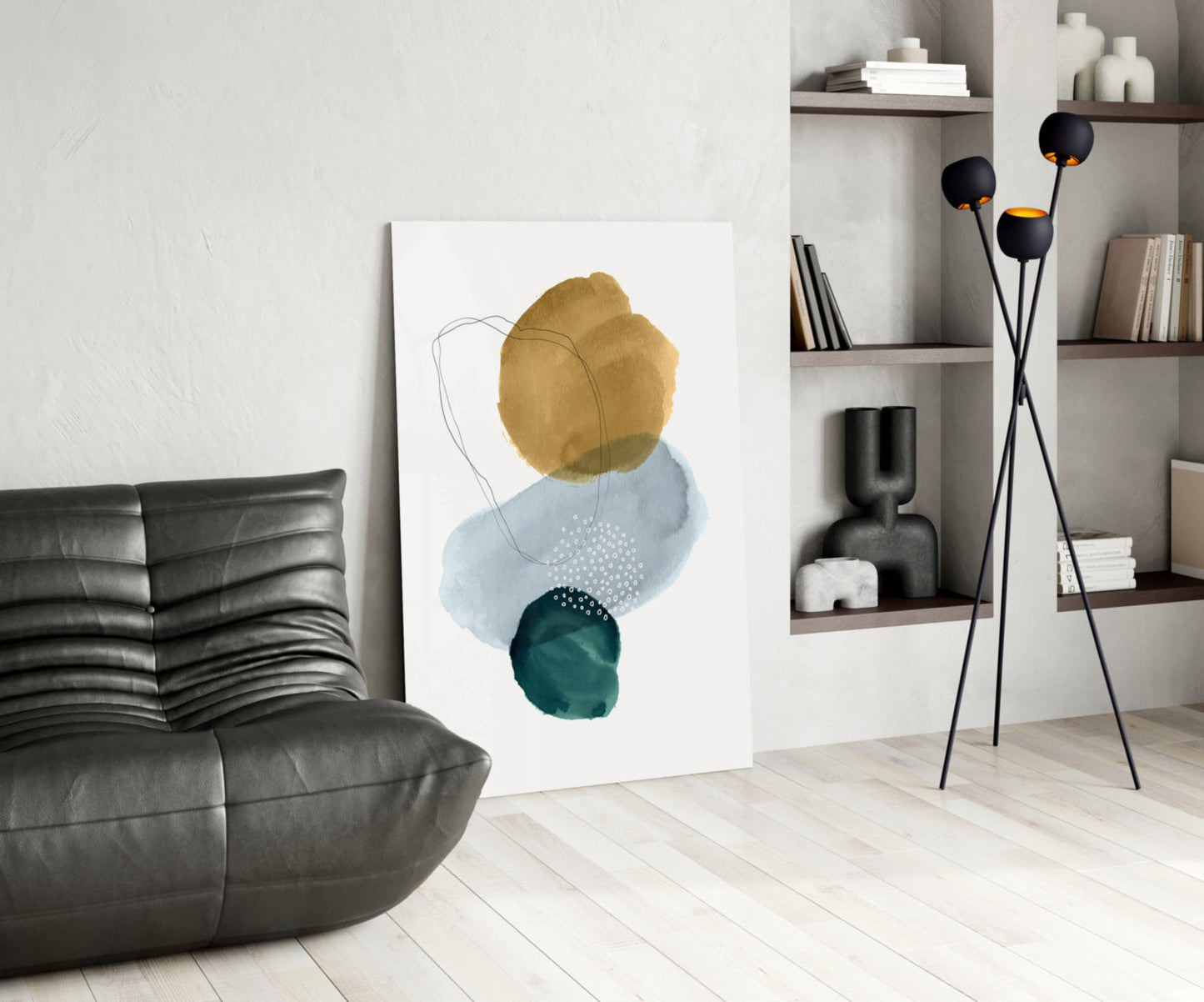 Insigneart USA Insigneart USA Abstract Shapes Glass Wall Art