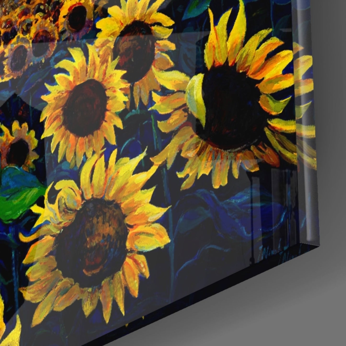 Insigneart USA Insigneart USA Sunflower Flower Glass Wall Art