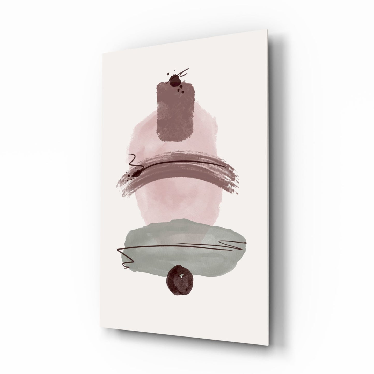 Insigneart USA Insigneart USA Abstract Shapes Glass Wall Art