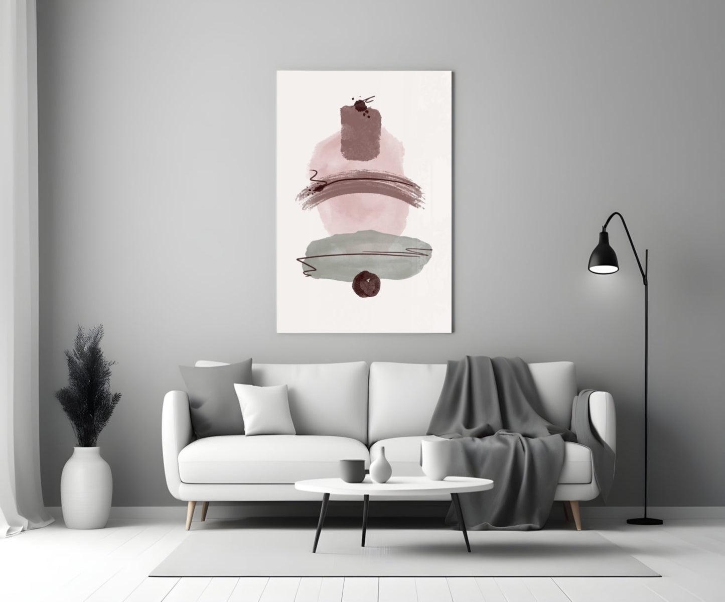 Insigneart USA Insigneart USA Abstract Shapes Glass Wall Art