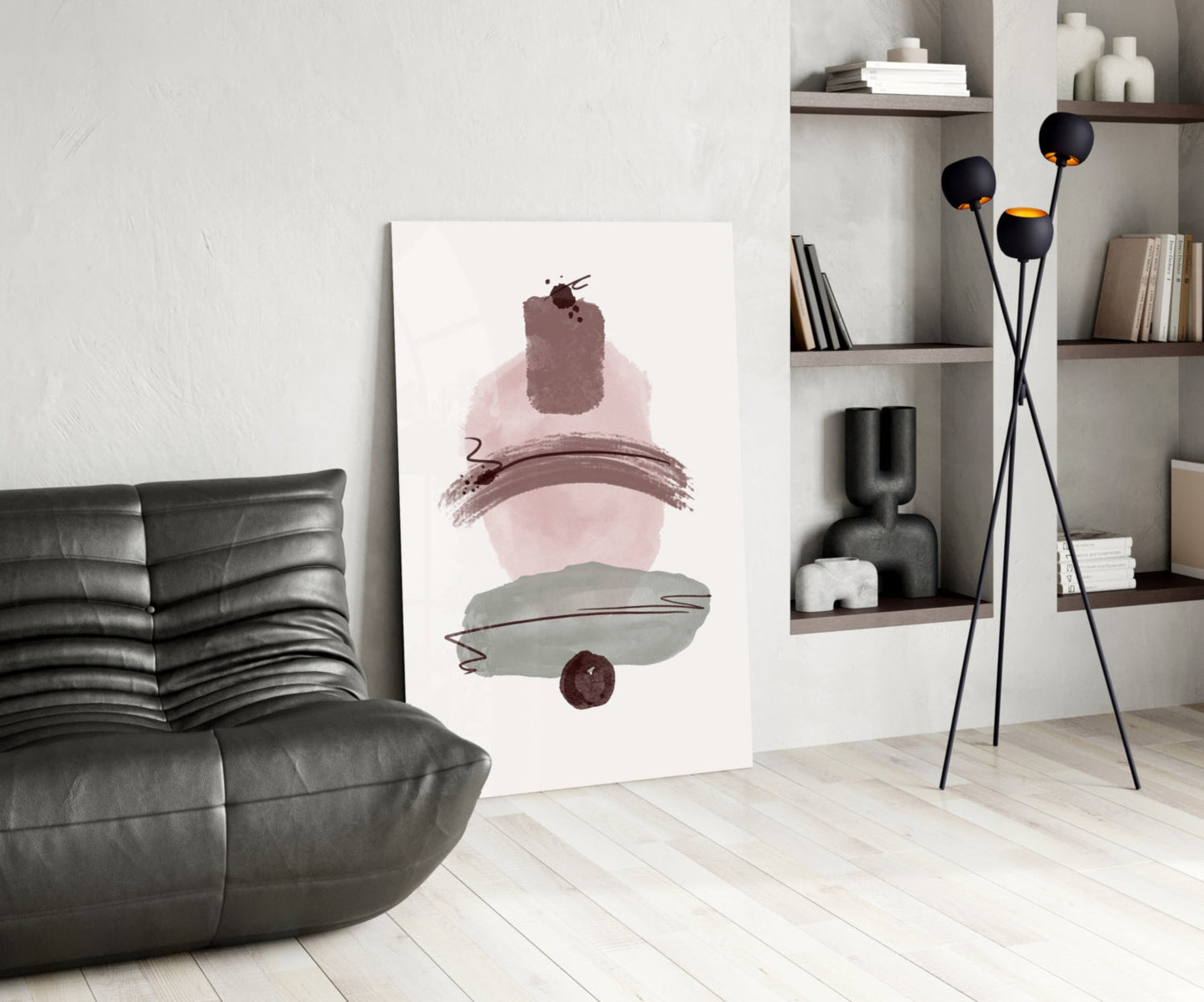 Insigneart USA Insigneart USA Abstract Shapes Glass Wall Art