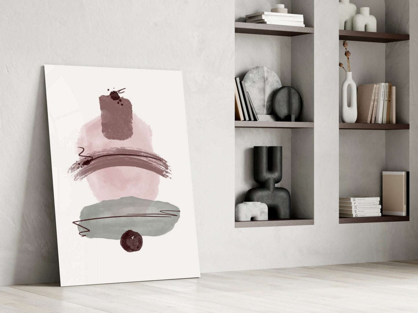 Insigneart USA Insigneart USA Abstract Shapes Glass Wall Art