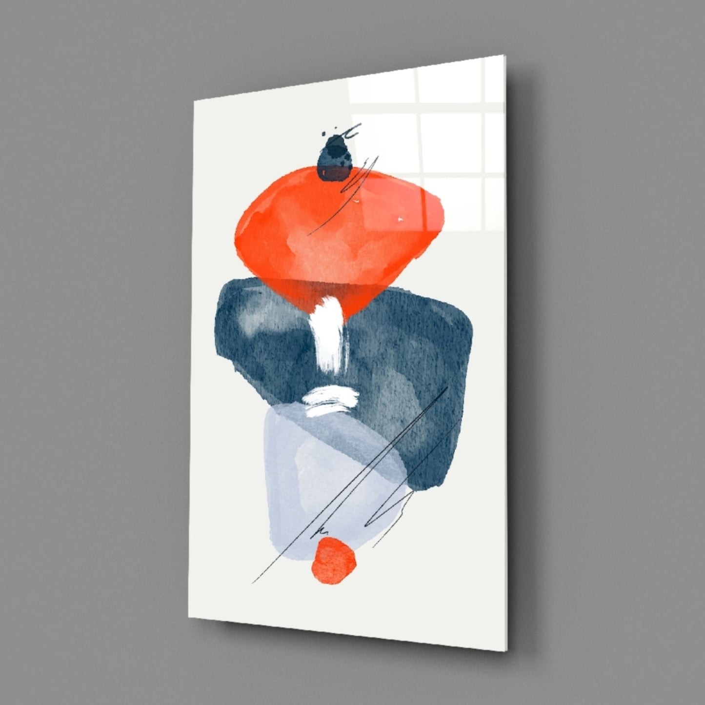Insigneart USA Insigneart USA Abstract Shapes Glass Wall Art