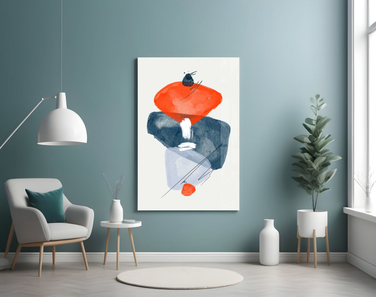 Insigneart USA Insigneart USA Abstract Shapes Glass Wall Art