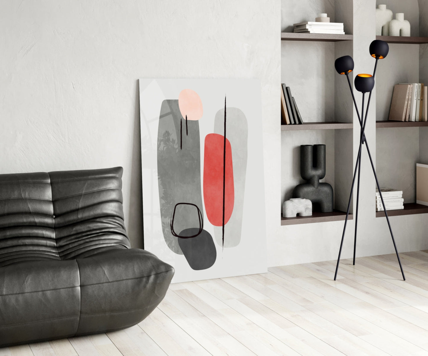 Insigneart USA Insigneart USA Abstract Shapes Glass Wall Art