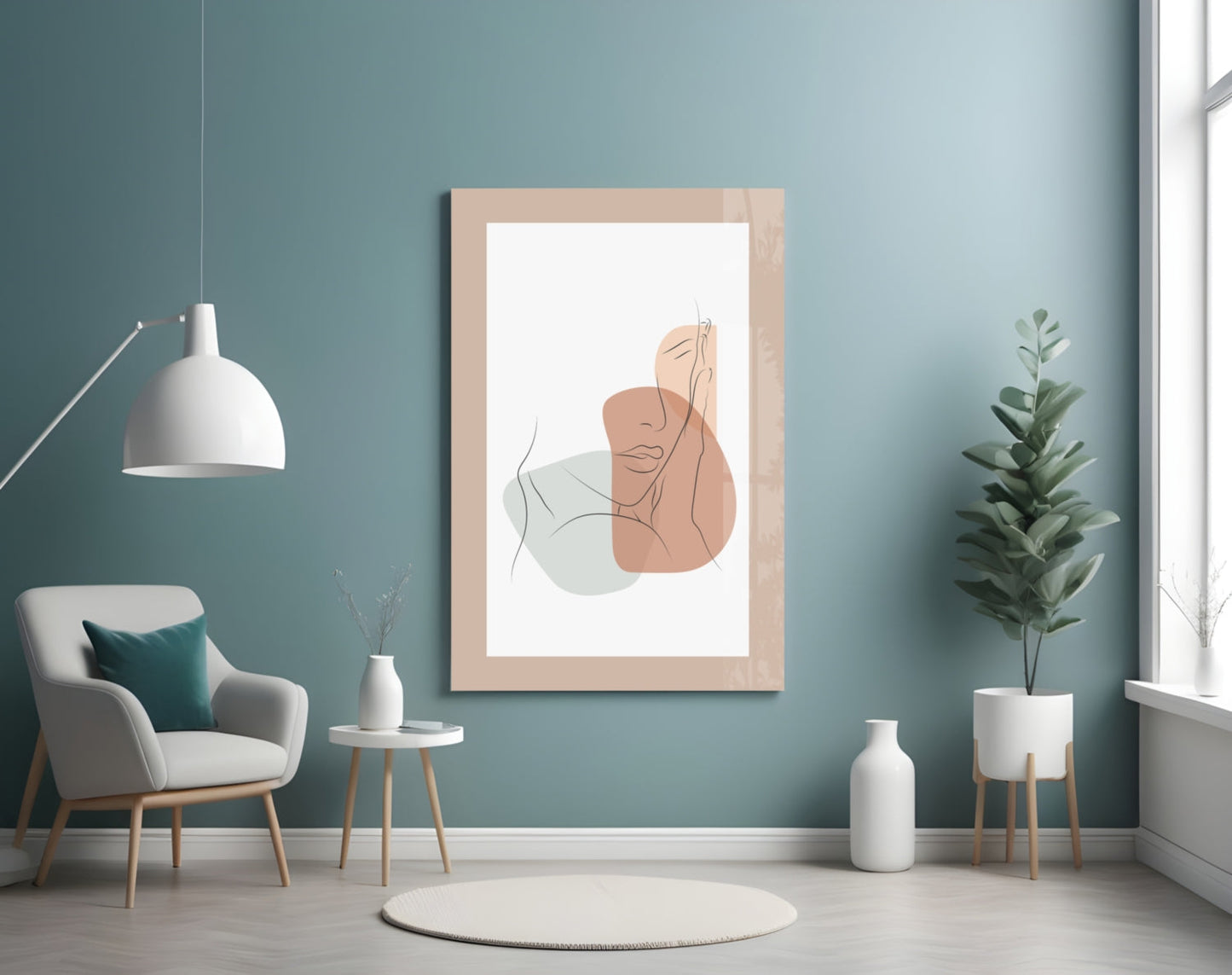 Insigneart USA Insigneart USA Abstract Shapes Glass Wall Art