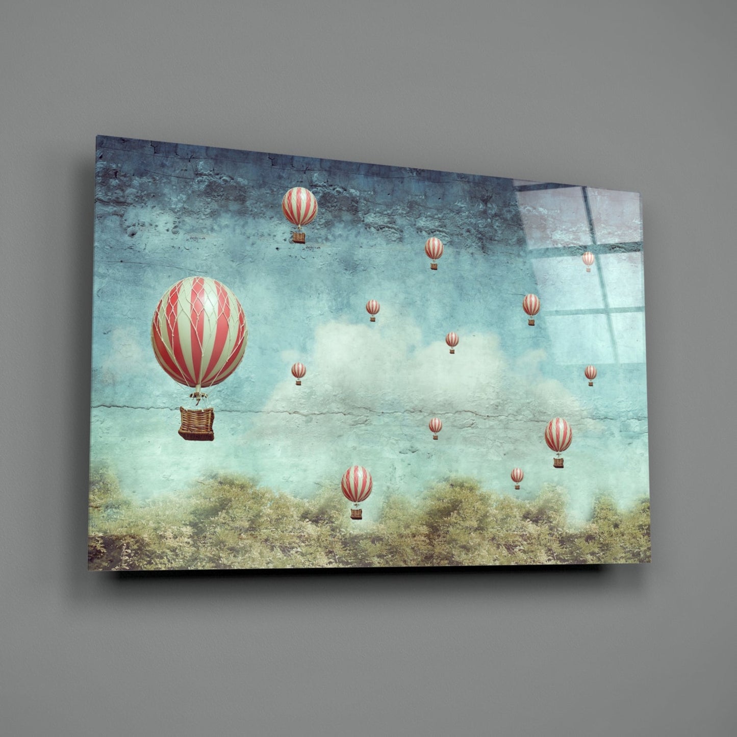 Insigneart USA Insigneart USA Balloon Glass Wall Art