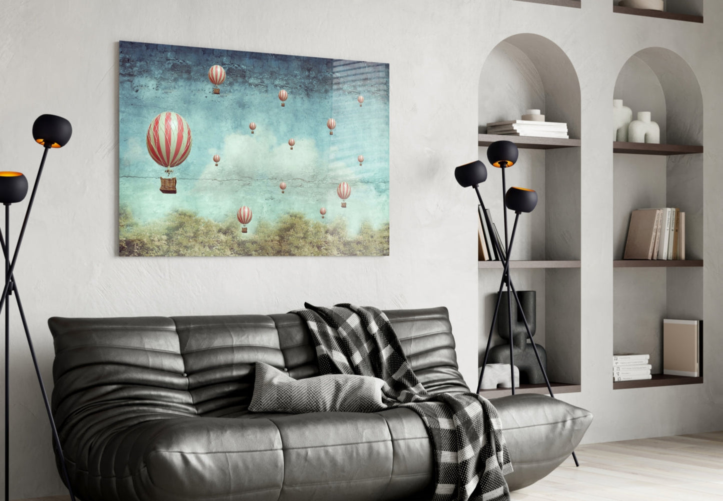 Insigneart USA Insigneart USA Balloon Glass Wall Art