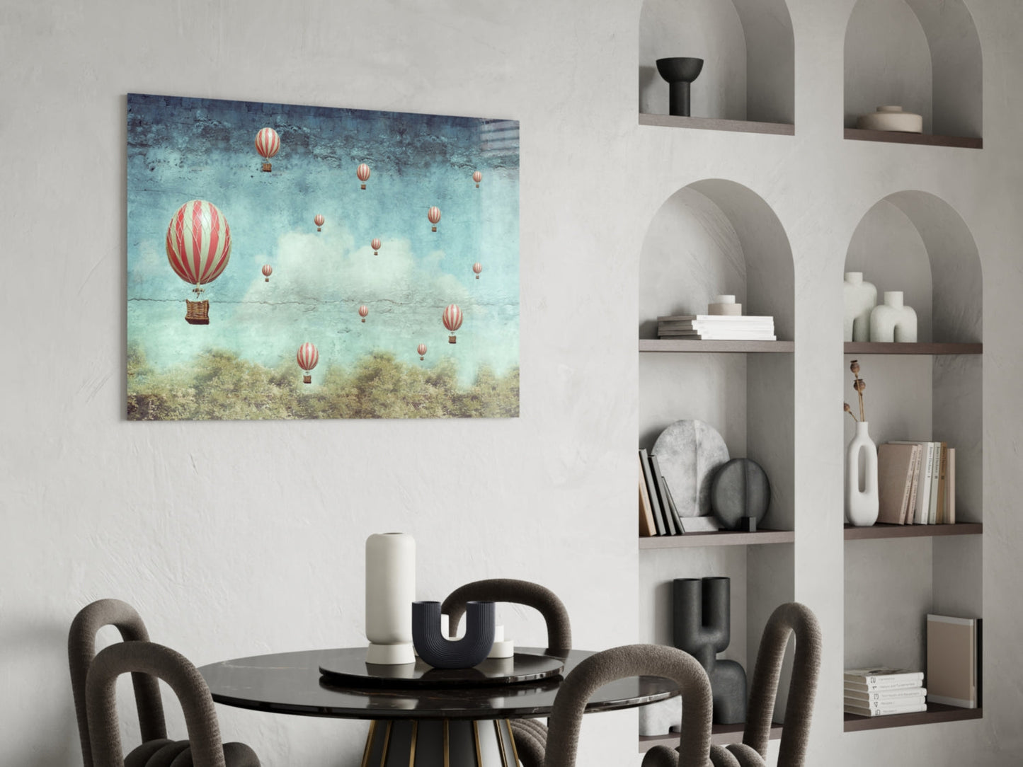 Insigneart USA Insigneart USA Balloon Glass Wall Art