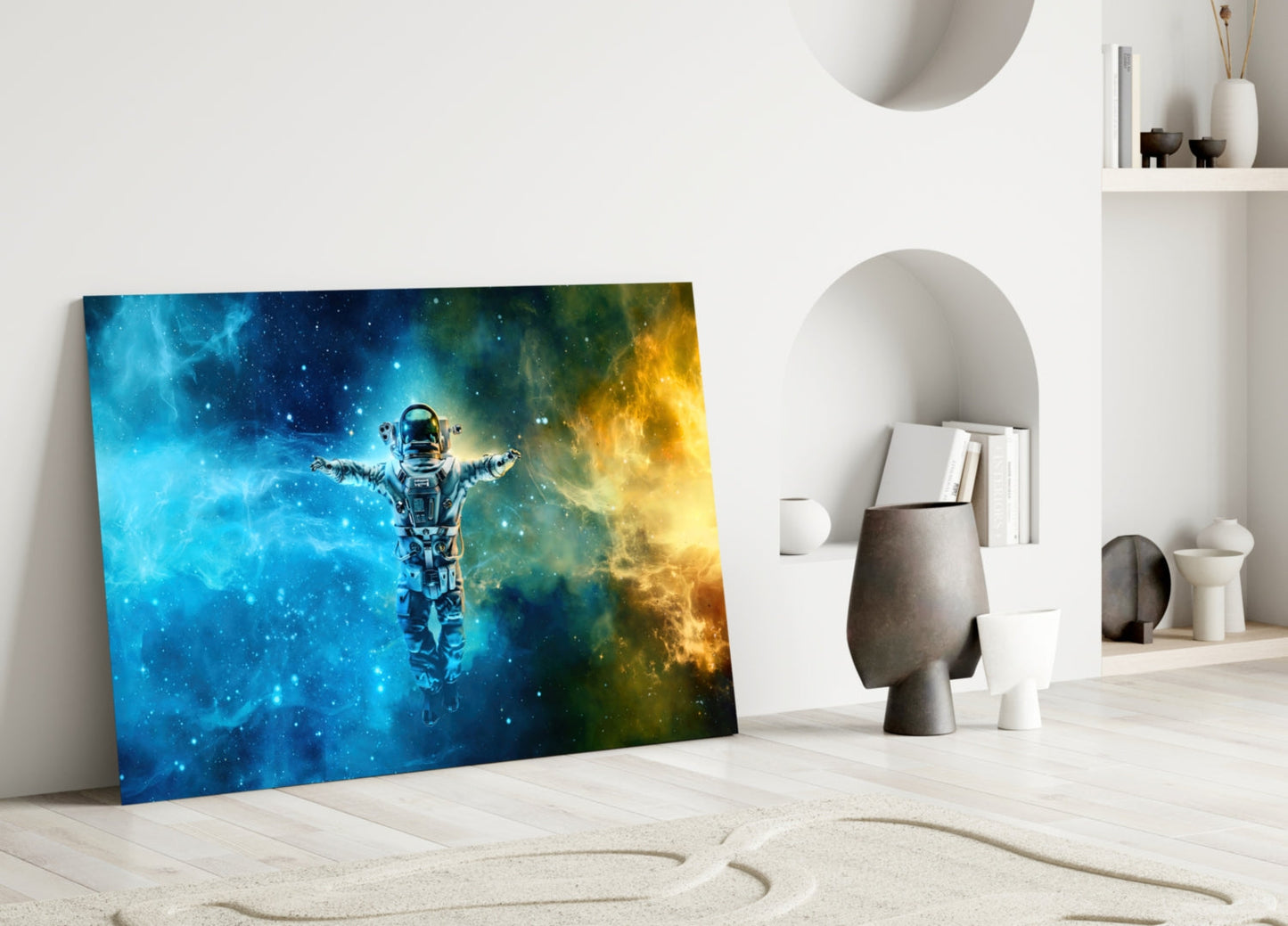 Insigneart USA Insigneart USA Astronaut Glass Wall Art