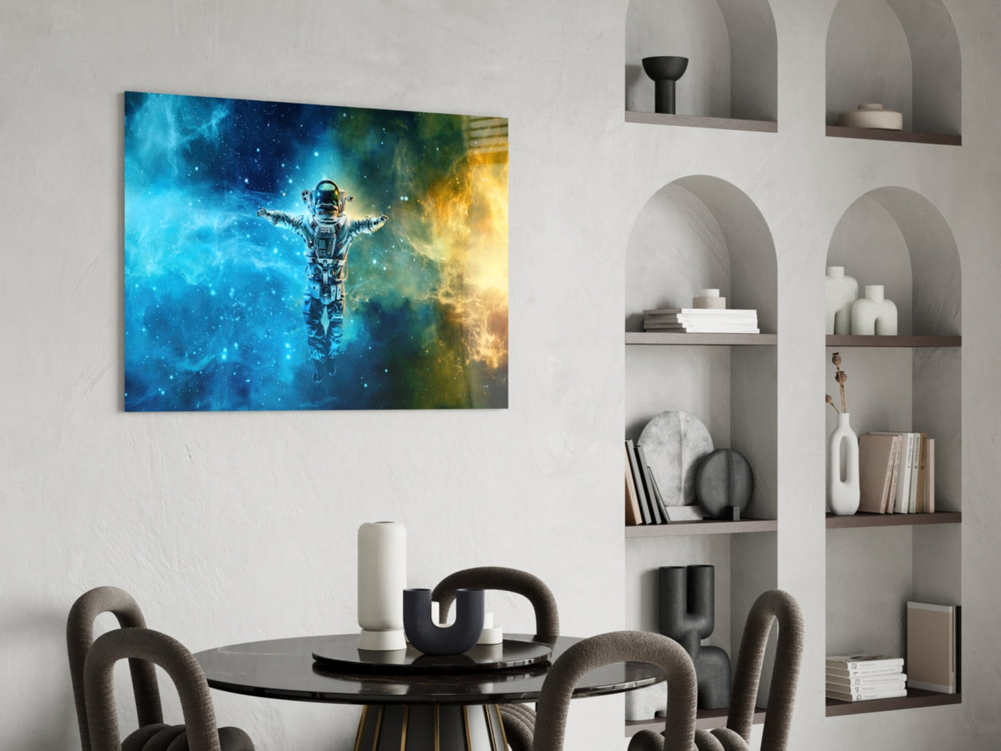 Insigneart USA Insigneart USA Astronaut Glass Wall Art