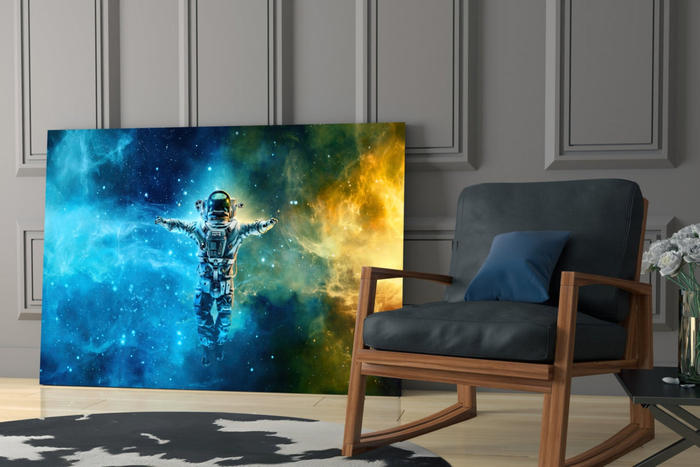 Insigneart USA Insigneart USA Astronaut Glass Wall Art