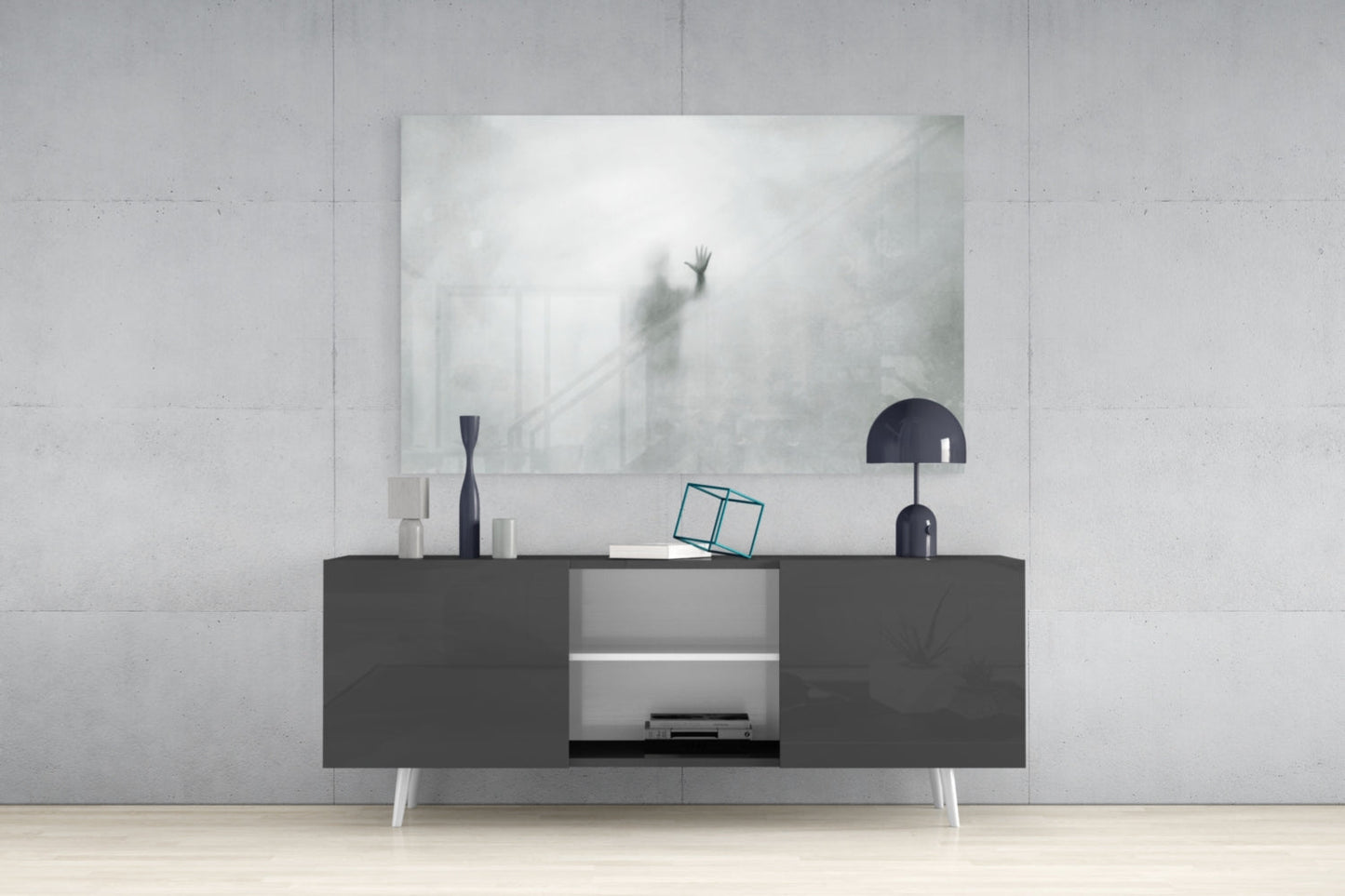 Insigneart USA Insigneart USA Despair Glass Wall Art