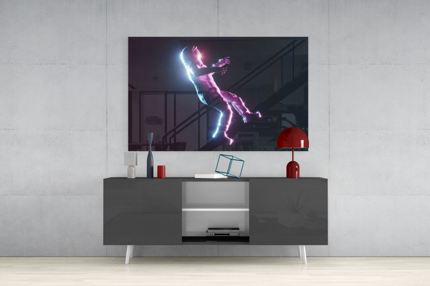 Insigneart USA Insigneart USA Astronaut Glass Wall Art