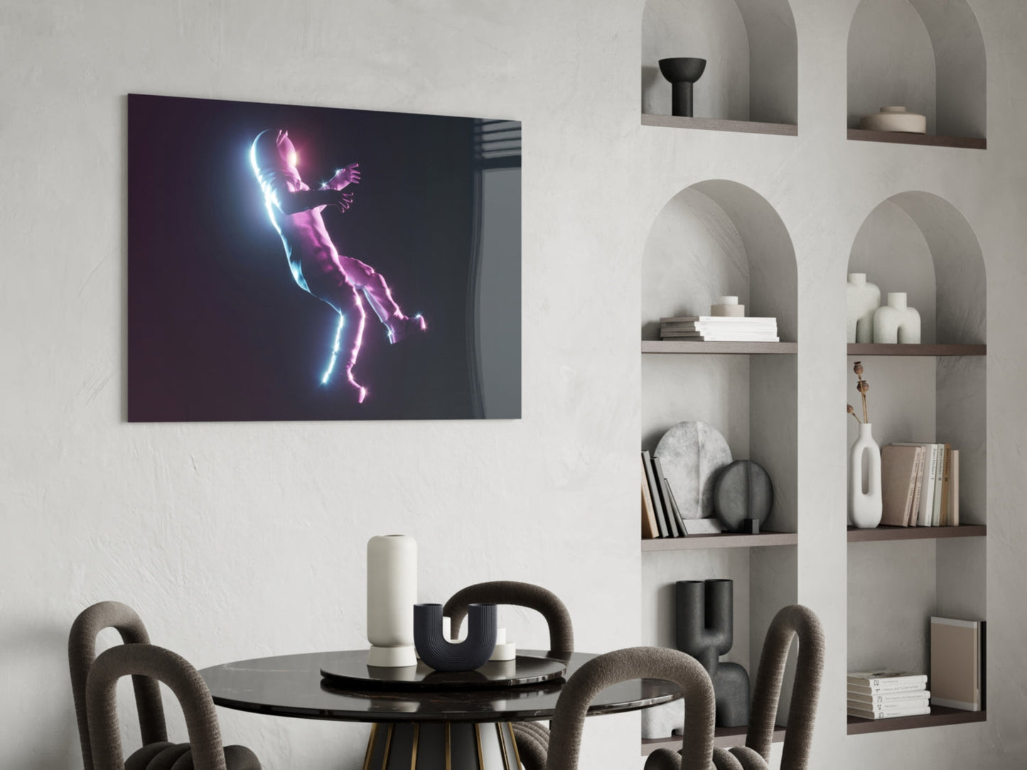 Insigneart USA Insigneart USA Astronaut Glass Wall Art
