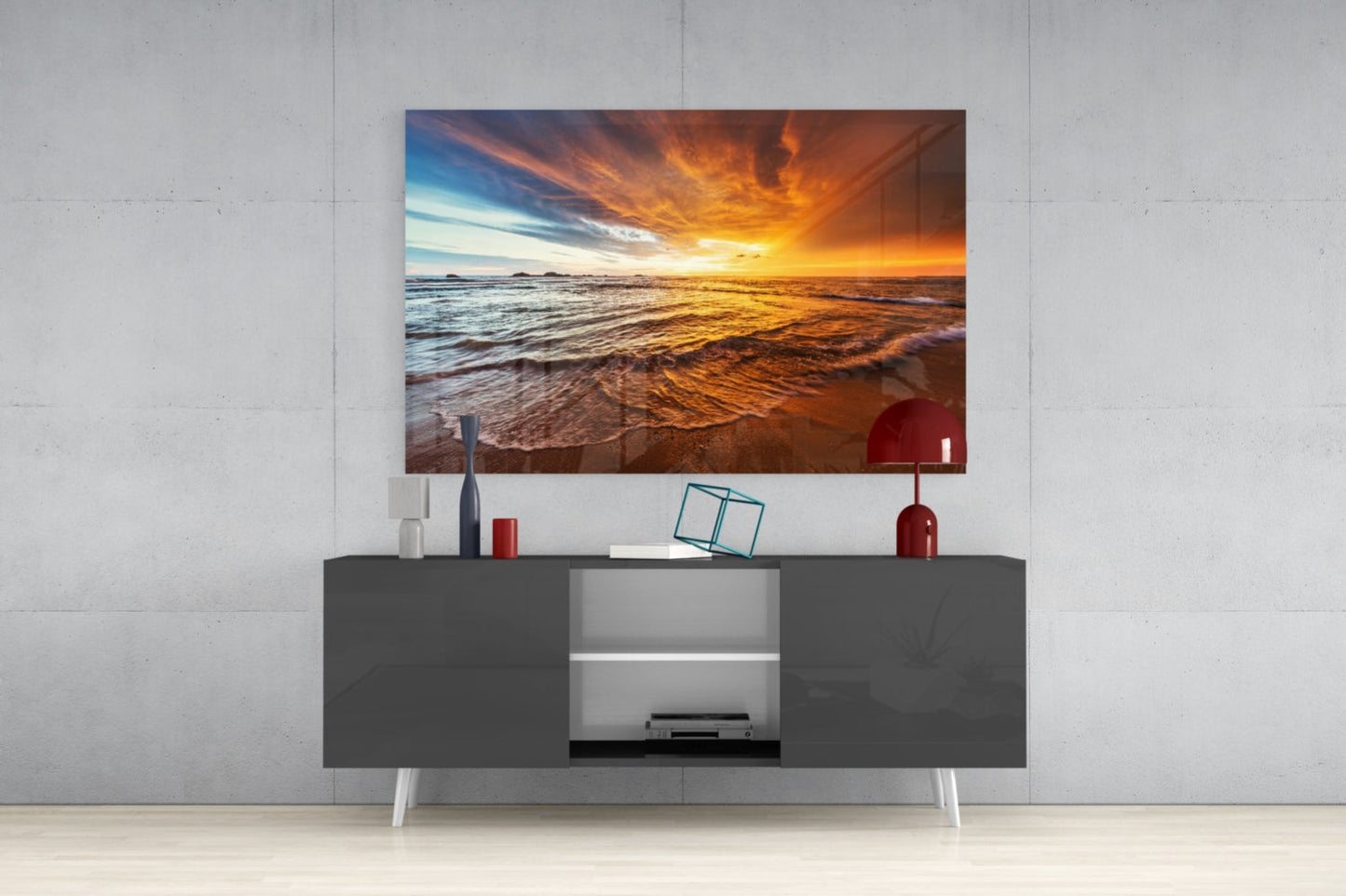 Insigneart USA Insigneart USA Sunset Glass Wall Art