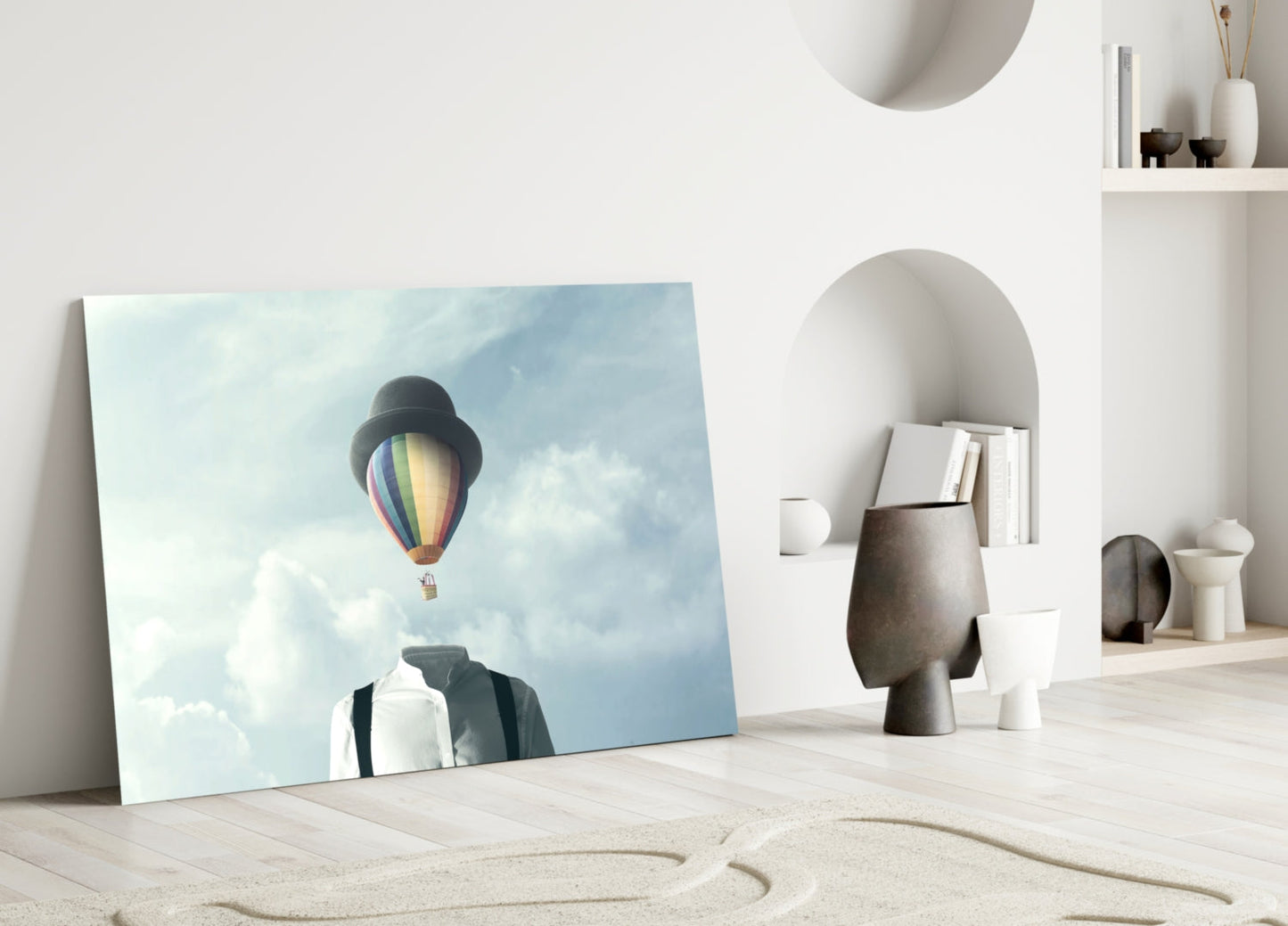 Insigneart USA Insigneart USA Balloon Heads Glass Wall Art