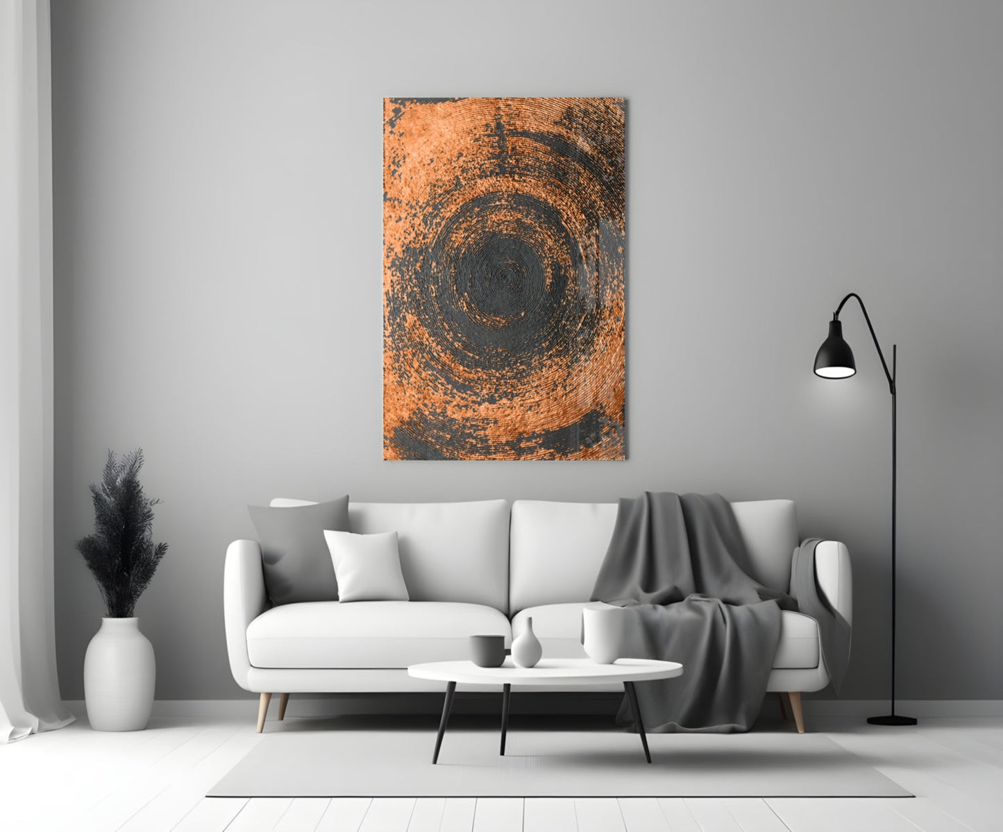 Insigneart USA Insigneart USA Abstract Loop Glass Wall Art