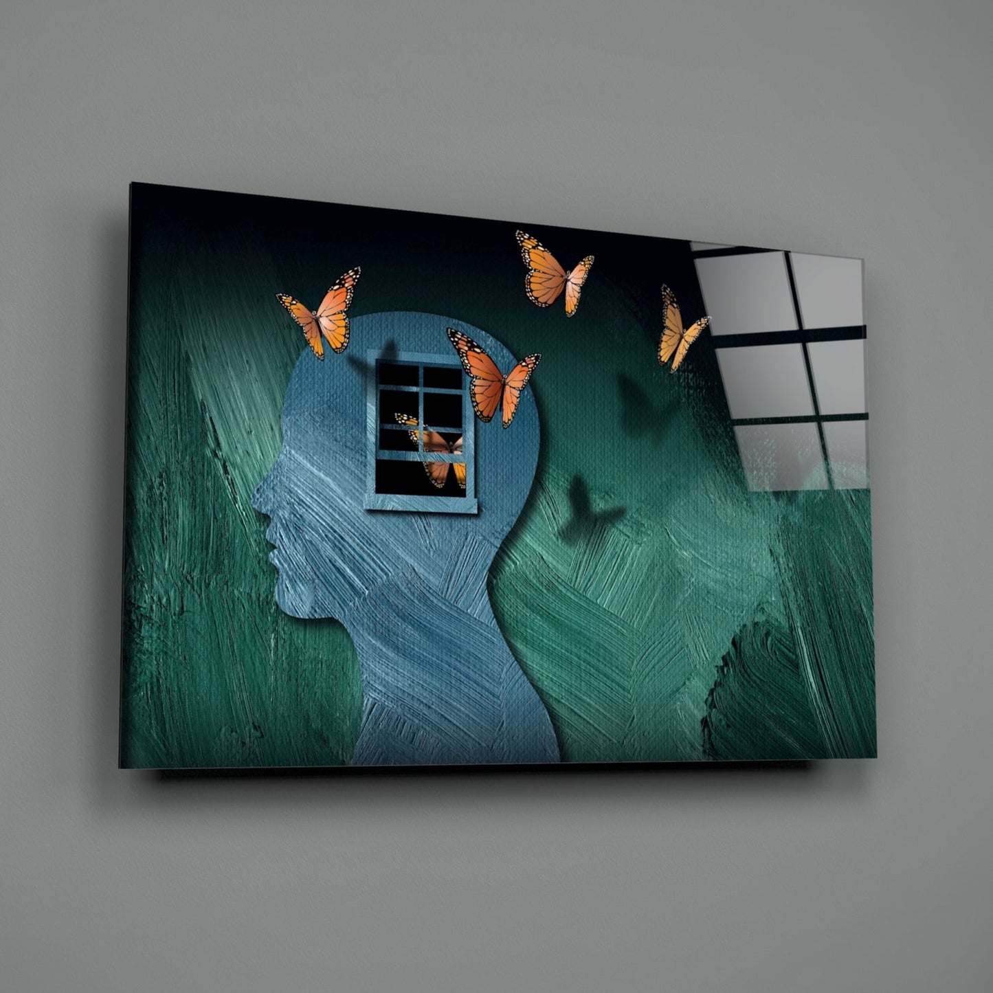 Insigneart USA Insigneart USA Butterfly Effect Glass Wall Art