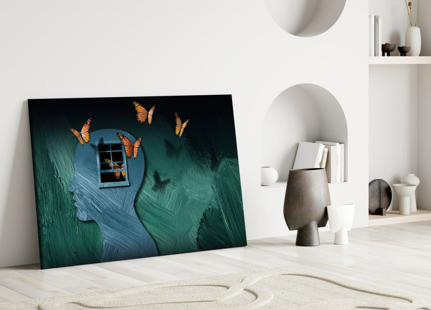 Insigneart USA Insigneart USA Butterfly Effect Glass Wall Art