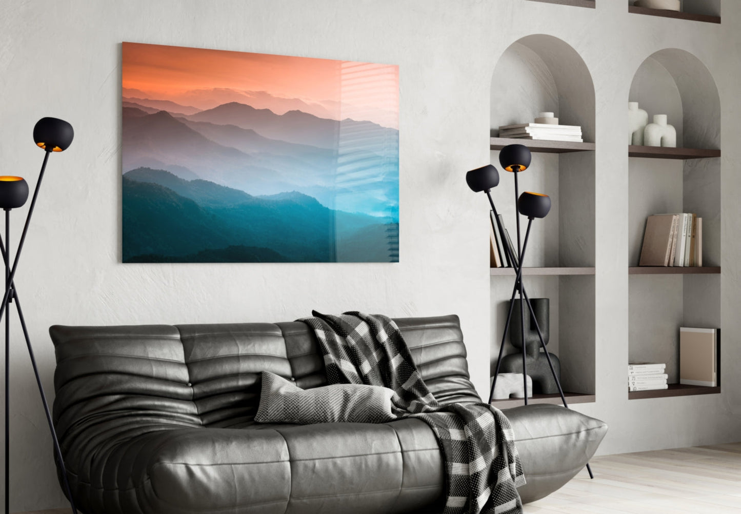 Insigneart USA Insigneart USA Abstraction Glass Wall Art