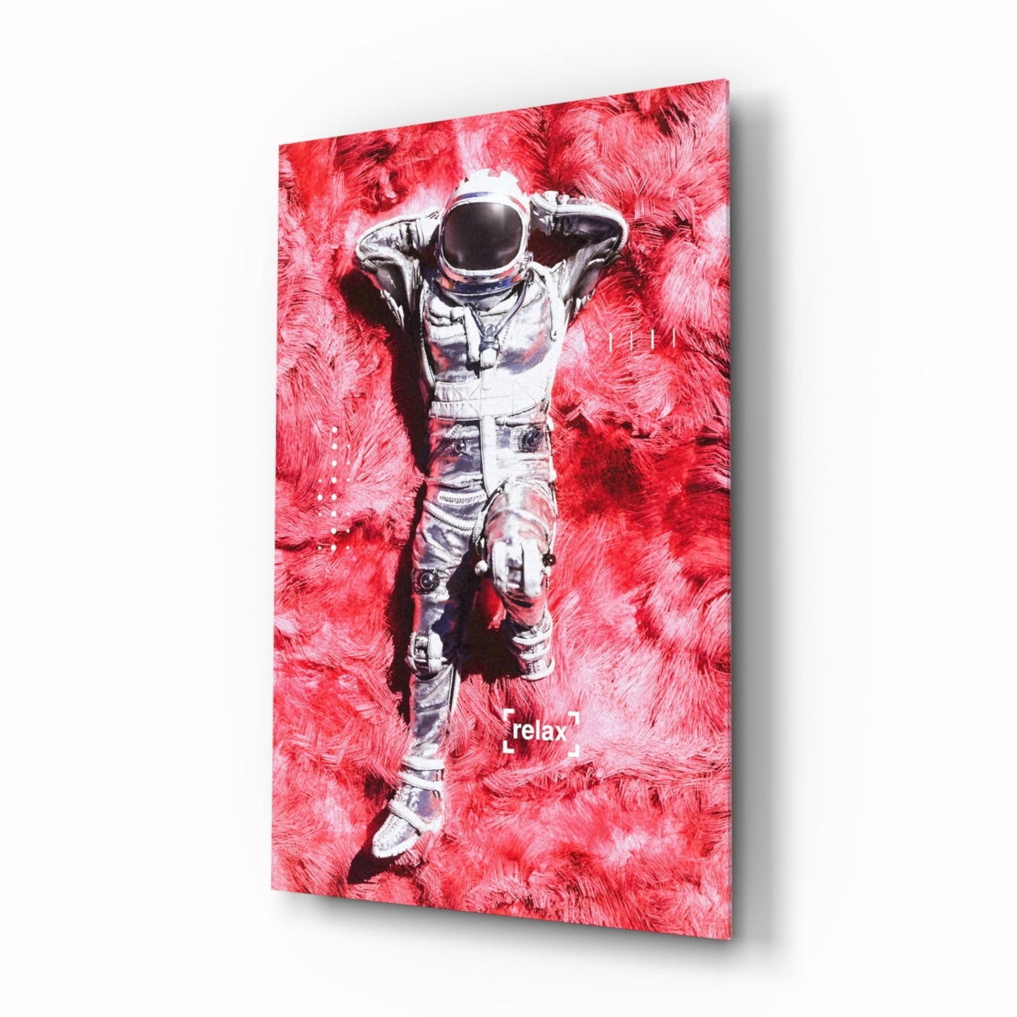 Insigneart USA Insigneart USA Astronaut and Space Grass Glass Art