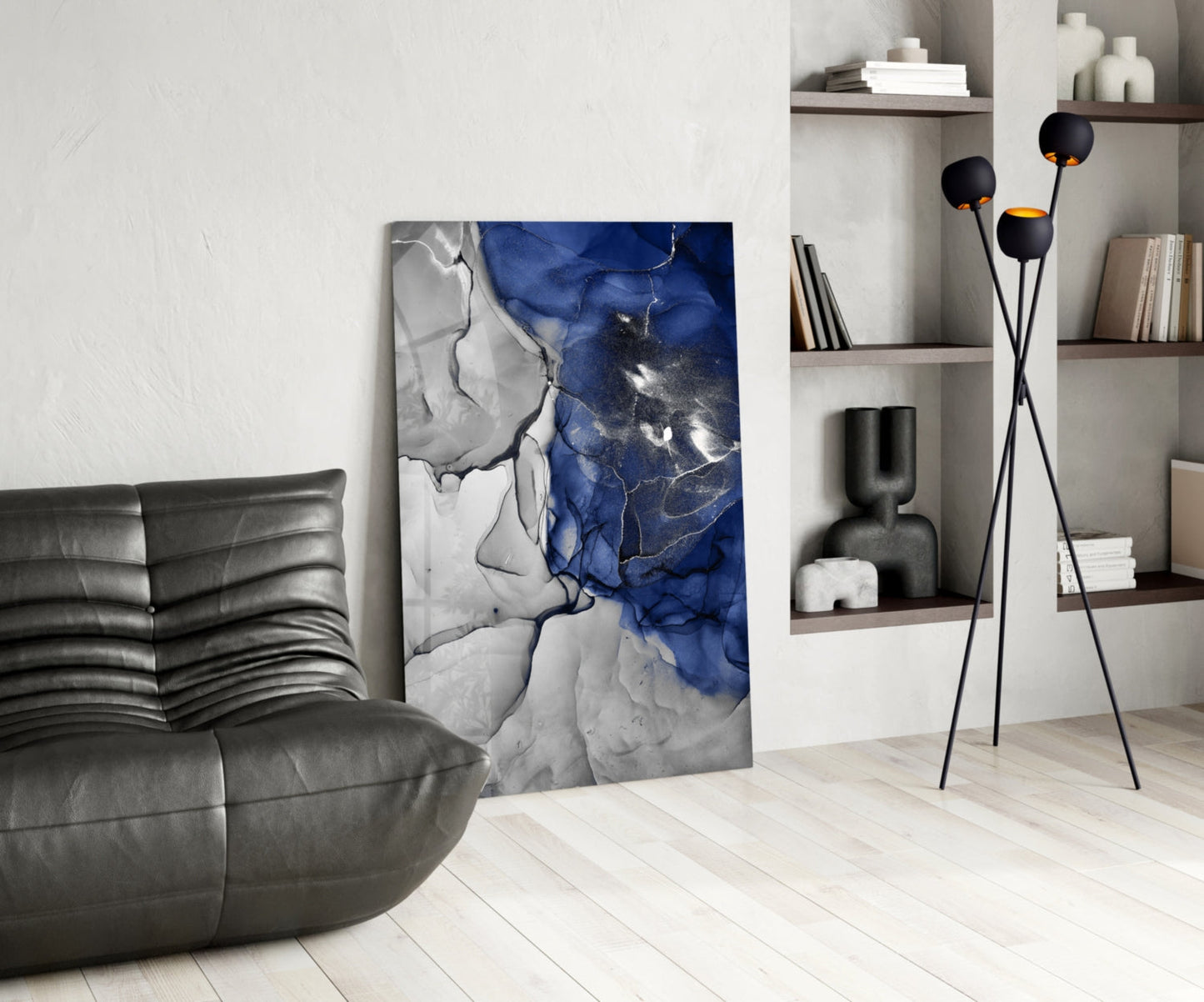 Insigneart USA Insigneart USA Blue Marble Glass Art