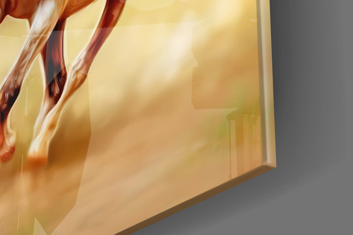 Insigneart USA Insigneart USA Running Horses Glass Art