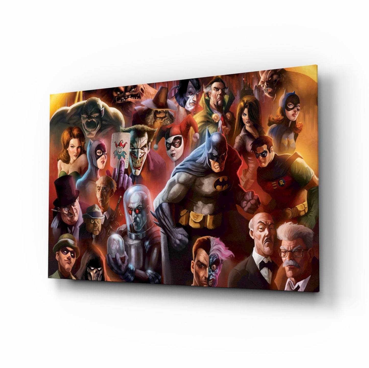 Insigneart USA Insigneart USA Batman and DC Characters Glass Art