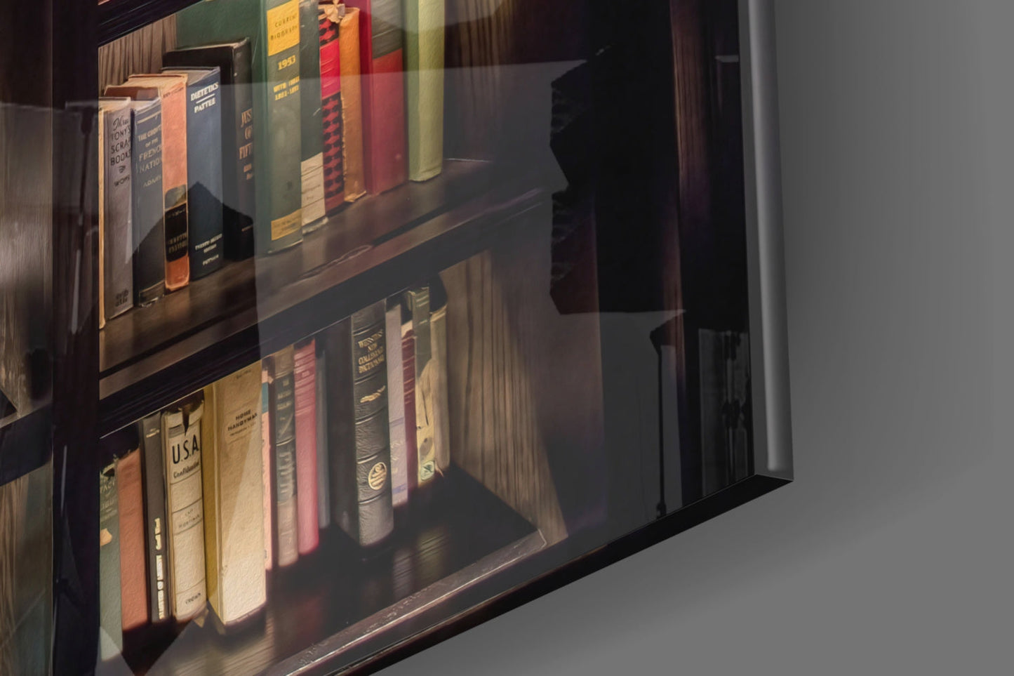 Insigneart USA Insigneart USA Bookshelf Glass Art