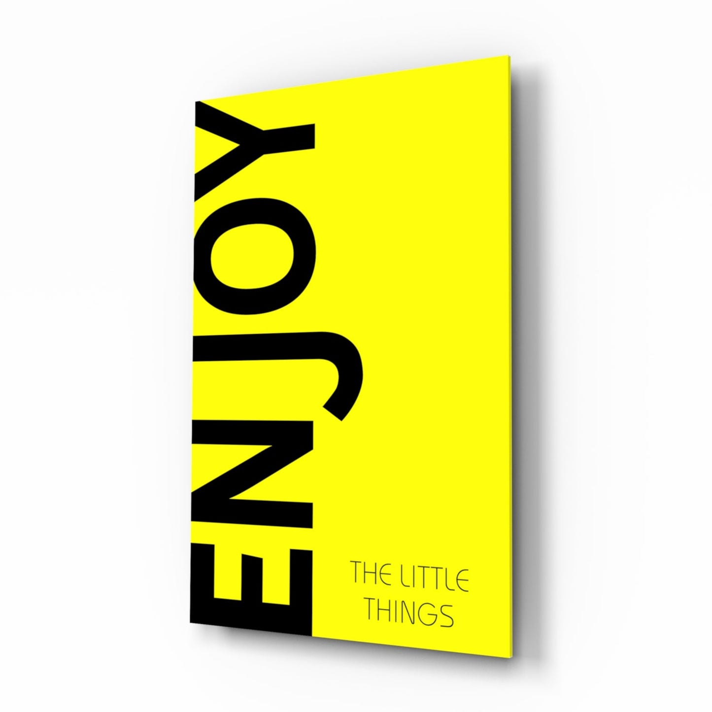 Insigneart USA Insigneart USA Enjoy The Little Things Glass Wall Art