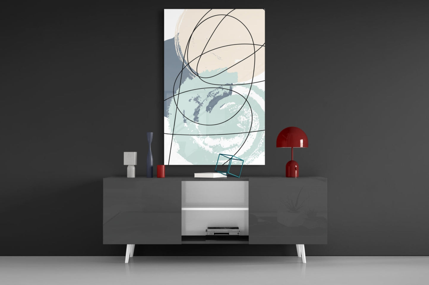 Insigneart USA Insigneart USA Chaotic Glass Wall Art